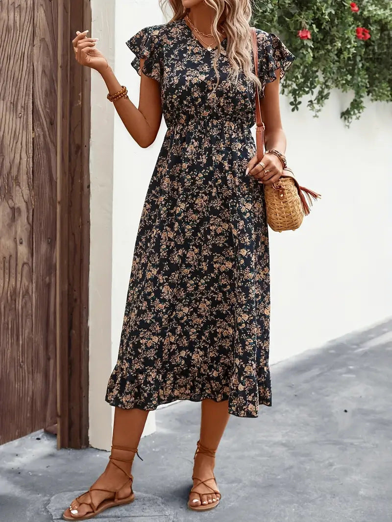 Women's Summer Comfort And Casual Loose Dress